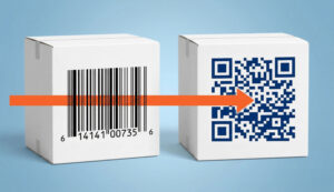 Transición de código de barras 1D a código 2D con GS1 Sunrise 2027